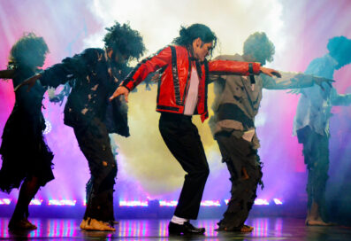 Michael Jackson Tribute Band On Stage Dancing "Thriller"
