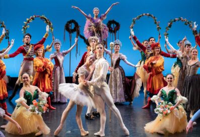 Houston Ballet II Dancers In Costume On Stage For Sleeping Beauty